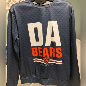 Chicago Bears NFL Team Apparel Long Sleeve Crewneck Pullover – Men’s L